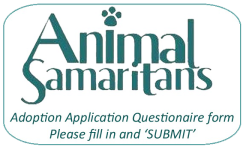 adoption application questionaire logo