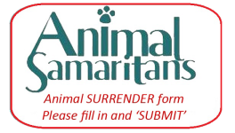 animal surrender form logo